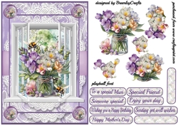 Freesias in the window A5