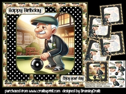 Bowling Billy all dressed up