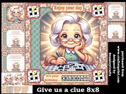 Give us a clue female 8x8