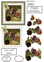 Pansies and Lace