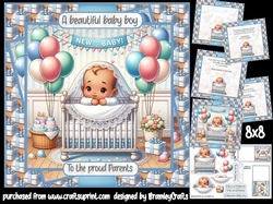 New baby boy 8x8