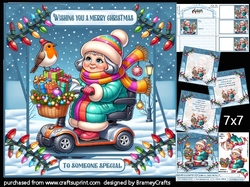 Christmas Shopping 7x7