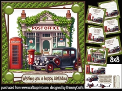 The Village Post office 8x8