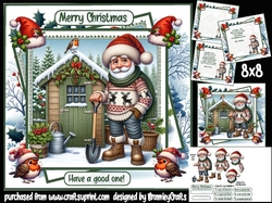 Yuletide Gardener 8x8