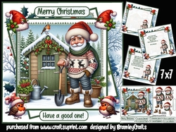 Yuletide Gardener 7x7