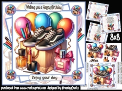 Birthday fashion 8x8