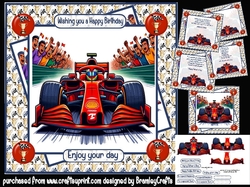Formula one driving 8x8