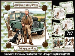 One man and his dog 7x7