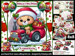 Teds Christmas tractor 8x8