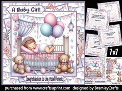 How sweet a baby girl