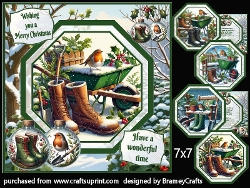 Christmas in the garden