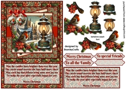 A traditional Christmas scene A5