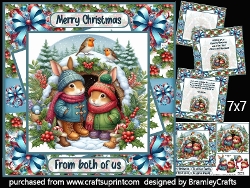 Rabbits at Christmas
