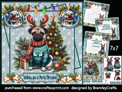 Percy Pugs Christmas