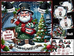 Bah Humbug 8x8