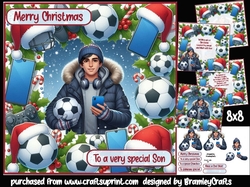 Christmas Football 8x8