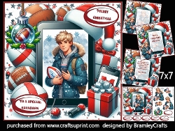 Christmas Rugby two 7x7