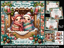 Christmas pigs in blankets 7x7