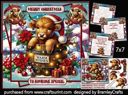 Mooey Christmas 7x7