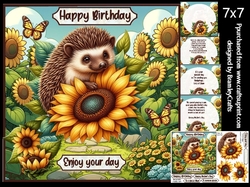 Hedgehugs and petals