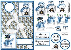Snowmans Land at Christmas