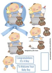 Baby Boy Balloon
