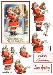 Who Lives Here Vintage Xmas