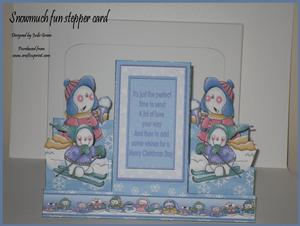 Snowmuch Fun Stepper Card Kit