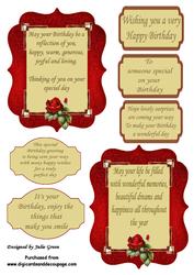 Captions and Toppers