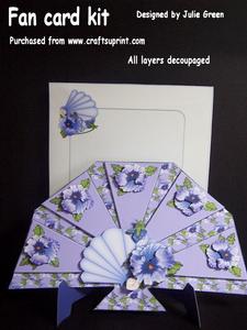 A Fan Full of Pansies