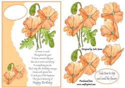 Orange Poppies