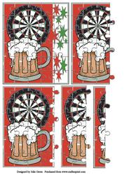 Beer and Darts Jig Saw Side Stacker