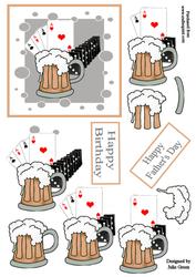 Beer Cards and Dominoes