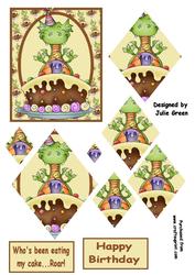 The Dragons Cake Pyramid