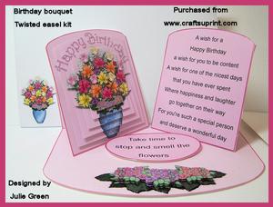 Birthday Bouquet Easel Kit