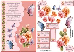 Wings and Petals Card Front