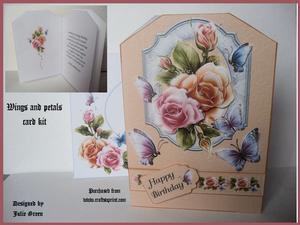 Wings and Petals Card Kit