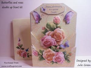 Butterflies and Roses Double Up Front Kit