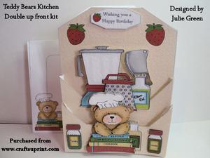 Teddy Bears Kitchen Double Up Front Kit
