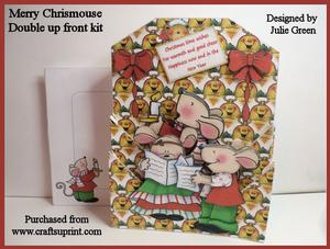 Merry Chrismouse Double Up Front Kit