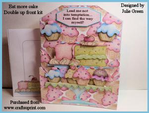 Eat More Cake Double Up Front Kit