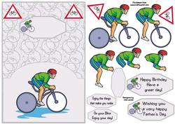 On Your Bike Card Front