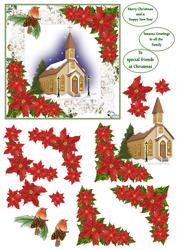 Poinsettia Scene