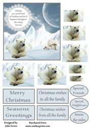 Christmas Bear Family