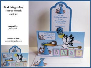 Stork Brings a Boy!