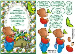 Flowers Abd Bears