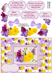 Freesias for You Birthday