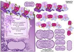 Birthday/belated Iris