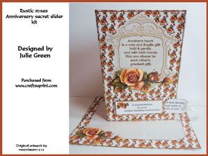 Rustic Roses Anniversary Secret Slider