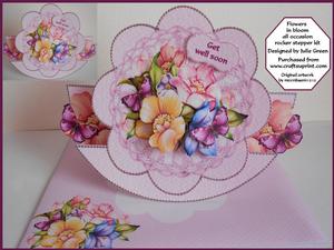 Flowers in Bloom All Occasion Stepper Rocker Kit